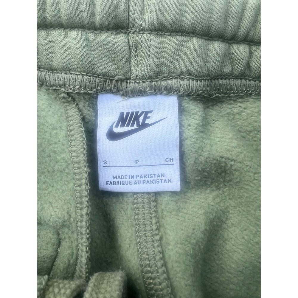 Nike Mens Sportswear Fleece Joggers Sage Green Sweatpants Small BV2671-386 - Picture 3 of 9